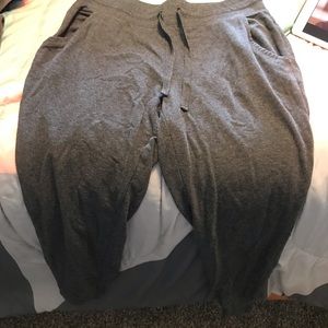 grey jogger sweatpants. size S